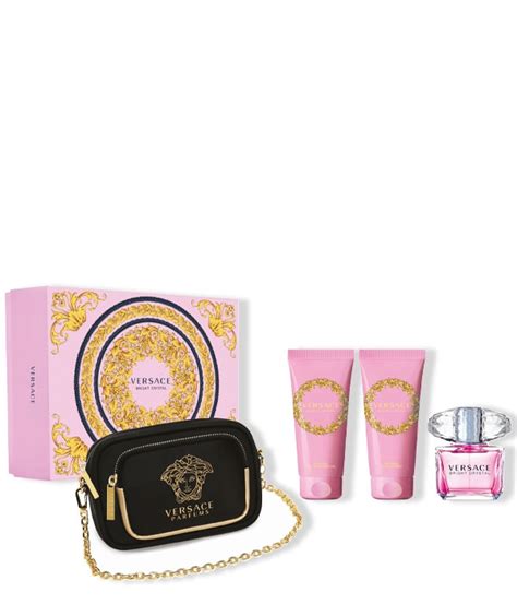 versace estuche mujer|Versace Estuche Bright Crystal EDT + Neceser Negro .